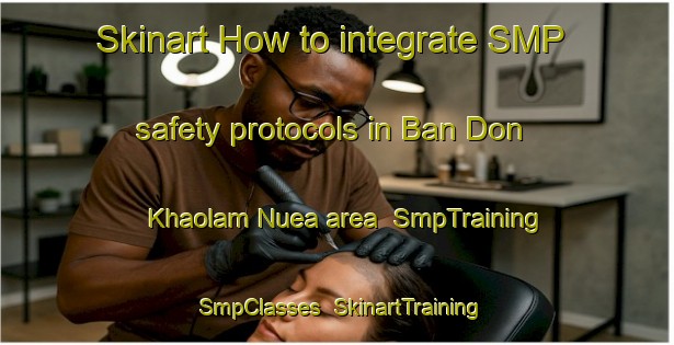 Skinart How to integrate SMP safety protocols in Ban Don Khaolam Nuea area | SmpTraining | SmpClasses | SkinartTraining-Thailand