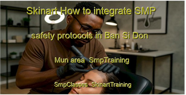 Skinart How to integrate SMP safety protocols in Ban Si Don Mun area | SmpTraining | SmpClasses | SkinartTraining-Thailand