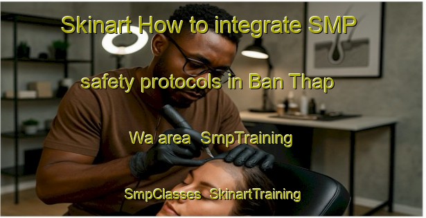 Skinart How to integrate SMP safety protocols in Ban Thap Wa area | SmpTraining | SmpClasses | SkinartTraining-Thailand