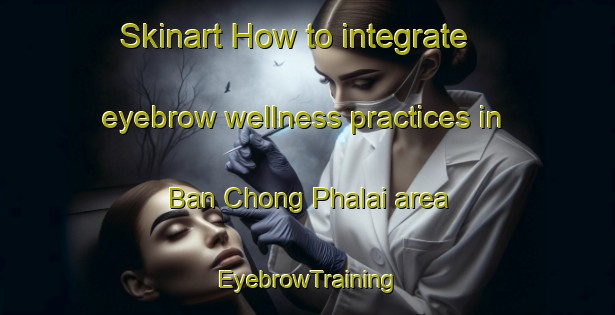 Skinart How to integrate eyebrow wellness practices in Ban Chong Phalai area | EyebrowTraining | EyebrowClasses | SkinartTraining-Thailand