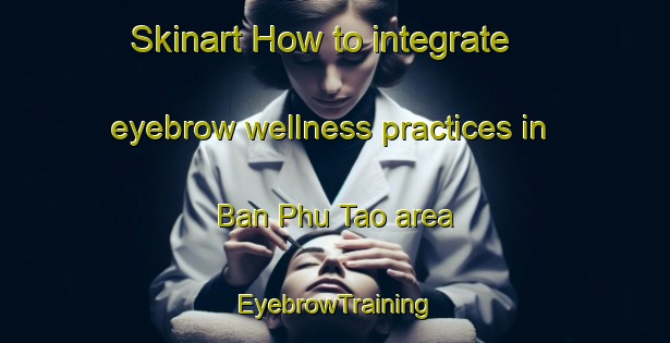 Skinart How to integrate eyebrow wellness practices in Ban Phu Tao area | EyebrowTraining | EyebrowClasses | SkinartTraining-Thailand