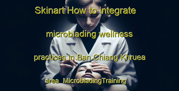 Skinart How to integrate microblading wellness practices in Ban Chiang Khruea area | MicrobladingTraining | MicrobladingClasses | SkinartTraining-Thailand