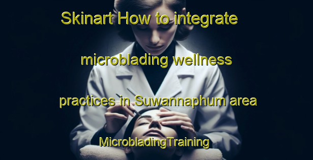 Skinart How to integrate microblading wellness practices in Suwannaphum area | #MicrobladingTraining #MicrobladingClasses #SkinartTraining-Thailand