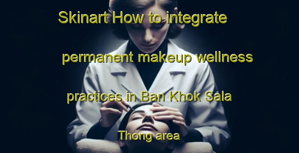 Skinart How to integrate permanent makeup wellness practices in Ban Khok Sala Thong area | PermanentmakeupTraining | PermanentmakeupClasses | SkinartTraining-Thailand