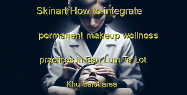 Skinart How to integrate permanent makeup wellness practices in Ban Lum Ta Lot Khu Salot area | PermanentmakeupTraining | PermanentmakeupClasses | SkinartTraining-Thailand