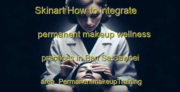Skinart How to integrate permanent makeup wellness practices in Ban Sa Sawoei area | PermanentmakeupTraining | PermanentmakeupClasses | SkinartTraining-Thailand