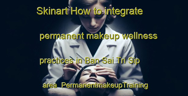 Skinart How to integrate permanent makeup wellness practices in Ban Sai Tri Sip area | PermanentmakeupTraining | PermanentmakeupClasses | SkinartTraining-Thailand