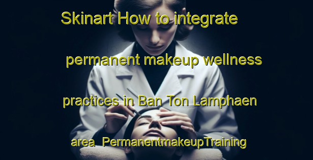 Skinart How to integrate permanent makeup wellness practices in Ban Ton Lamphaen area | PermanentmakeupTraining | PermanentmakeupClasses | SkinartTraining-Thailand