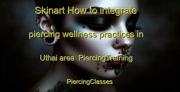 Skinart How to integrate piercing wellness practices in Uthai area | #PiercingTraining #PiercingClasses #SkinartTraining-Thailand