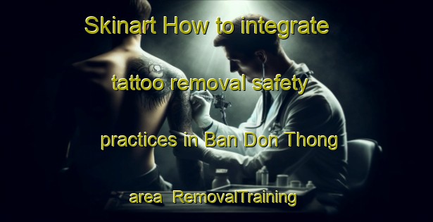 Skinart How to integrate tattoo removal safety practices in Ban Don Thong area | RemovalTraining | RemovalClasses | SkinartTraining-Thailand