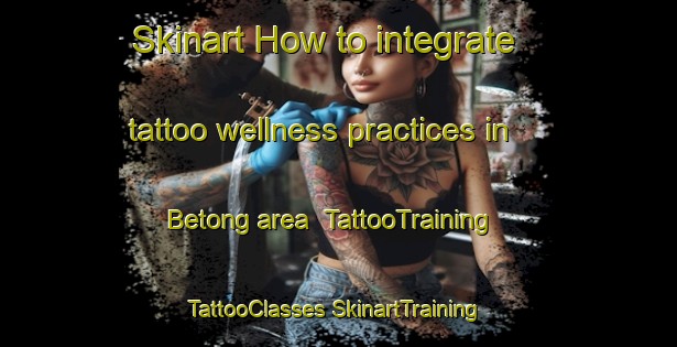 Skinart How to integrate tattoo wellness practices in Betong area | #TattooTraining #TattooClasses #SkinartTraining-Thailand