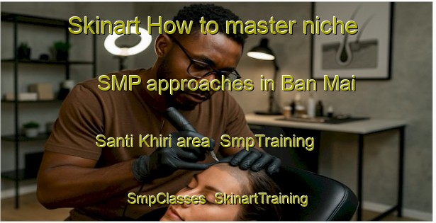 Skinart How to master niche SMP approaches in Ban Mai Santi Khiri area | SmpTraining | SmpClasses | SkinartTraining-Thailand
