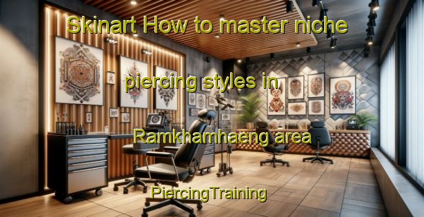 Skinart How to master niche piercing styles in Ramkhamhaeng area | #PiercingTraining #PiercingClasses #SkinartTraining-Thailand