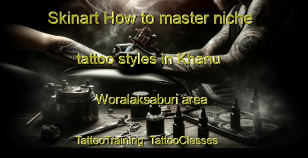 Skinart How to master niche tattoo styles in Khanu Woralaksaburi area | TattooTraining | TattooClasses | SkinartTraining-Thailand