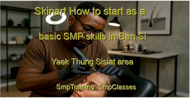 Skinart How to start as a basic SMP skills in Ban Si Yaek Thung Sisiat area | SmpTraining | SmpClasses | SkinartTraining-Thailand