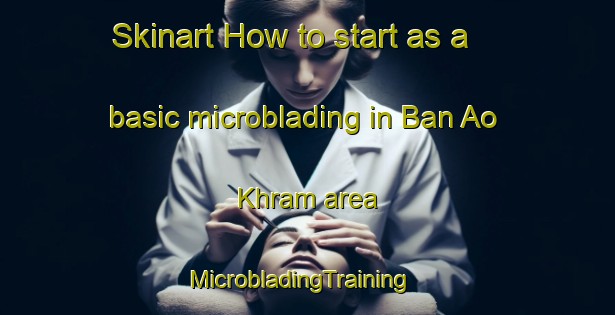 Skinart How to start as a basic microblading in Ban Ao Khram area | MicrobladingTraining | MicrobladingClasses | SkinartTraining-Thailand