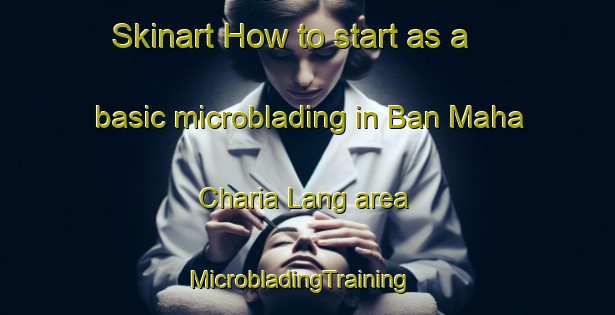 Skinart How to start as a basic microblading in Ban Maha Charia Lang area | MicrobladingTraining | MicrobladingClasses | SkinartTraining-Thailand