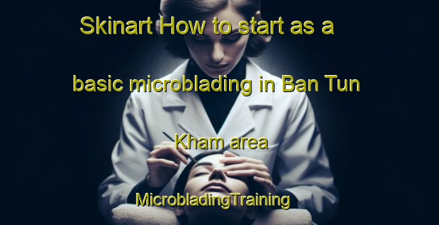 Skinart How to start as a basic microblading in Ban Tun Kham area | MicrobladingTraining | MicrobladingClasses | SkinartTraining-Thailand