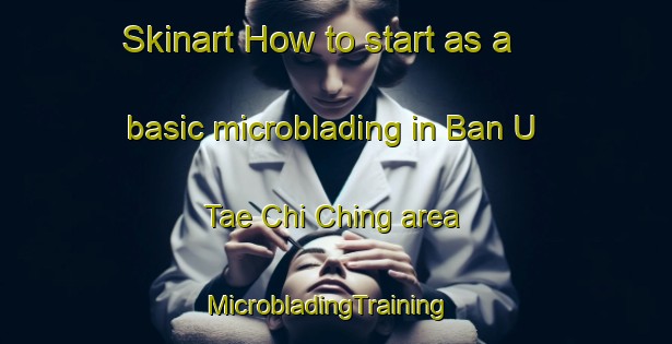 Skinart How to start as a basic microblading in Ban U Tae Chi Ching area | MicrobladingTraining | MicrobladingClasses | SkinartTraining-Thailand