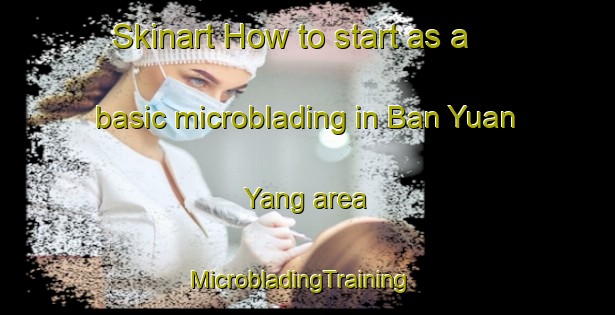 Skinart How to start as a basic microblading in Ban Yuan Yang area | MicrobladingTraining | MicrobladingClasses | SkinartTraining-Thailand