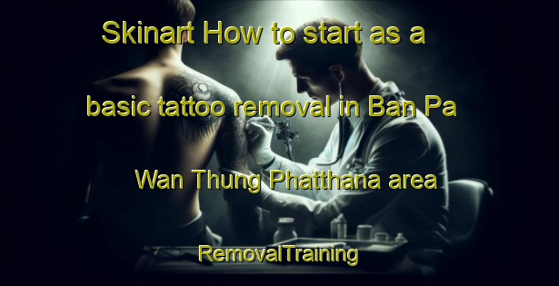 Skinart How to start as a basic tattoo removal in Ban Pa Wan Thung Phatthana area | RemovalTraining | RemovalClasses | SkinartTraining-Thailand