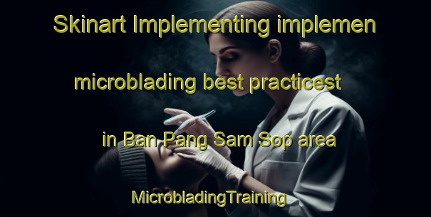 Skinart Implementing implemen microblading best practicest in Ban Pang Sam Sop area | MicrobladingTraining | MicrobladingClasses | SkinartTraining-Thailand