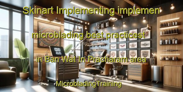 Skinart Implementing implemen microblading best practicest in Ban Wat In Pracharam area | MicrobladingTraining | MicrobladingClasses | SkinartTraining-Thailand