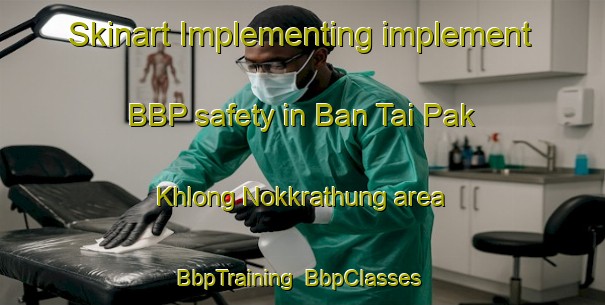 Skinart Implementing implement BBP safety in Ban Tai Pak Khlong Nokkrathung area | BbpTraining | BbpClasses | SkinartTraining-Thailand