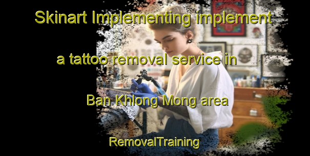 Skinart Implementing implement a tattoo removal service in Ban Khlong Mong area | RemovalTraining | RemovalClasses | SkinartTraining-Thailand