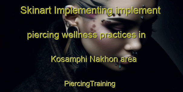 Skinart Implementing implement piercing wellness practices in Kosamphi Nakhon area | #PiercingTraining #PiercingClasses #SkinartTraining-Thailand