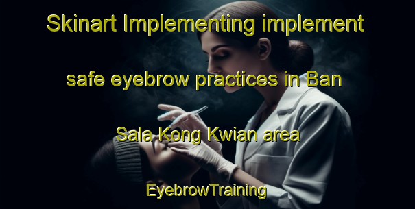 Skinart Implementing implement safe eyebrow practices in Ban Sala Kong Kwian area | EyebrowTraining | EyebrowClasses | SkinartTraining-Thailand