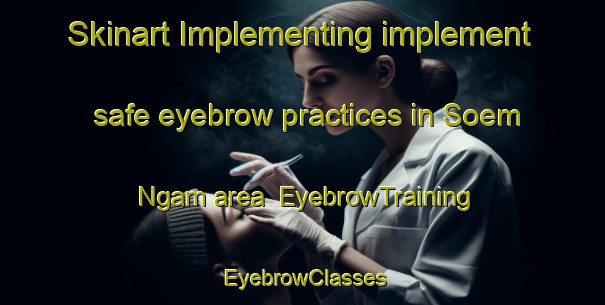 Skinart Implementing implement safe eyebrow practices in Soem Ngam area | EyebrowTraining | EyebrowClasses | SkinartTraining-Thailand