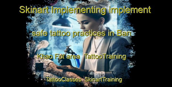 Skinart Implementing implement safe tattoo practices in Ban Khao Fot area | TattooTraining | TattooClasses | SkinartTraining-Thailand