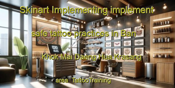 Skinart Implementing implement safe tattoo practices in Ban Khok Mai Daeng Hua Krasang area | TattooTraining | TattooClasses | SkinartTraining-Thailand