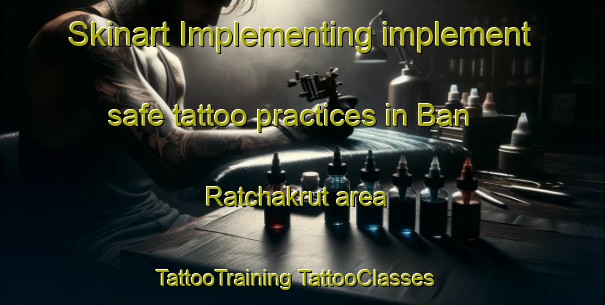 Skinart Implementing implement safe tattoo practices in Ban Ratchakrut area | #TattooTraining #TattooClasses #SkinartTraining-Thailand