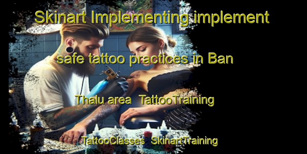 Skinart Implementing implement safe tattoo practices in Ban Thalu area | TattooTraining | TattooClasses | SkinartTraining-Thailand