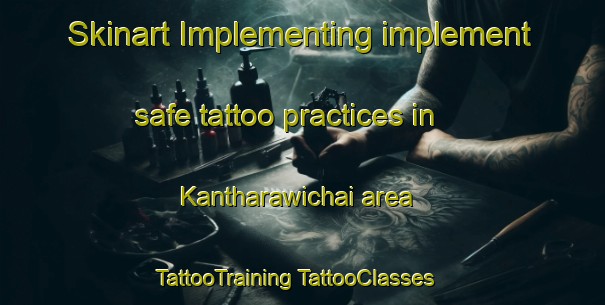 Skinart Implementing implement safe tattoo practices in Kantharawichai area | #TattooTraining #TattooClasses #SkinartTraining-Thailand