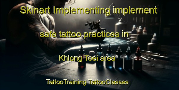 Skinart Implementing implement safe tattoo practices in Khlong Toei area | #TattooTraining #TattooClasses #SkinartTraining-Thailand