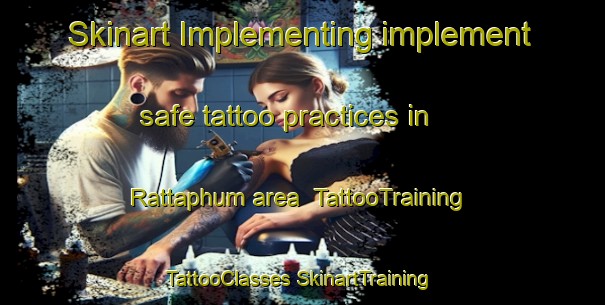 Skinart Implementing implement safe tattoo practices in Rattaphum area | #TattooTraining #TattooClasses #SkinartTraining-Thailand