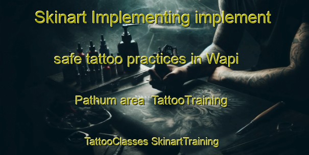 Skinart Implementing implement safe tattoo practices in Wapi Pathum area | #TattooTraining #TattooClasses #SkinartTraining-Thailand