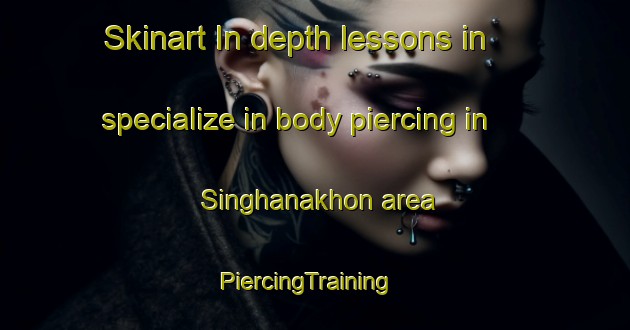 Skinart In-depth lessons in specialize in body piercing in Singhanakhon area | PiercingTraining | PiercingClasses | SkinartTraining-Thailand