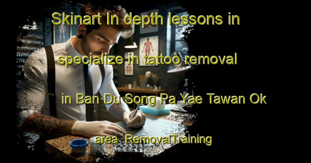 Skinart In-depth lessons in specialize in tattoo removal in Ban Du Song Pa Yae Tawan Ok area | RemovalTraining | RemovalClasses | SkinartTraining-Thailand