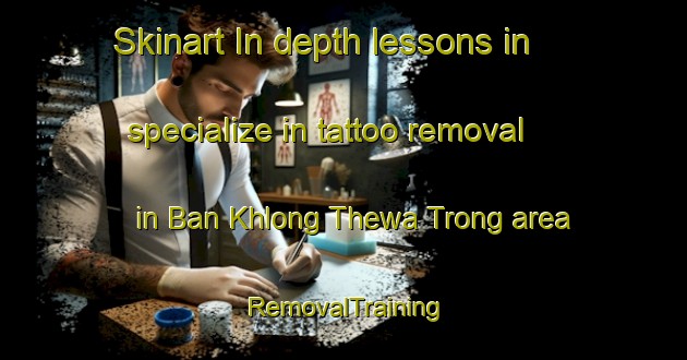 Skinart In-depth lessons in specialize in tattoo removal in Ban Khlong Thewa Trong area | RemovalTraining | RemovalClasses | SkinartTraining-Thailand