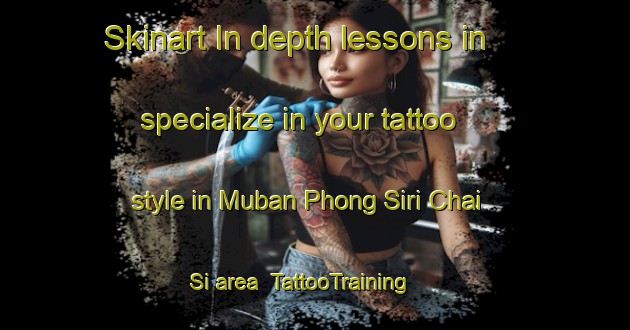 Skinart In-depth lessons in specialize in your tattoo style in Muban Phong Siri Chai Si area | TattooTraining | TattooClasses | SkinartTraining-Thailand