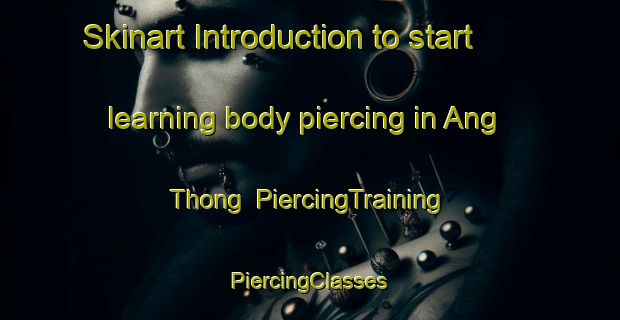 Skinart Introduction to start learning body piercing in Ang Thong | #PiercingTraining #PiercingClasses #SkinartTraining-Thailand