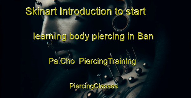Skinart Introduction to start learning body piercing in Ban Pa Cho | PiercingTraining | PiercingClasses | SkinartTraining-Thailand