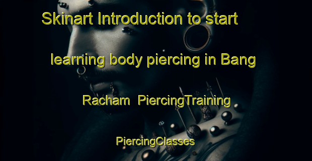 Skinart Introduction to start learning body piercing in Bang Racham | #PiercingTraining #PiercingClasses #SkinartTraining-Thailand