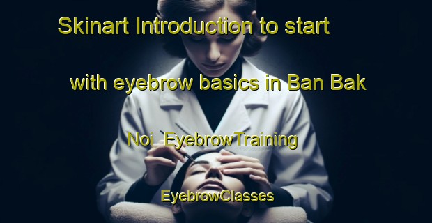 Skinart Introduction to start with eyebrow basics in Ban Bak Noi | EyebrowTraining | EyebrowClasses | SkinartTraining-Thailand
