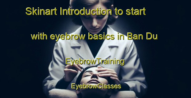 Skinart Introduction to start with eyebrow basics in Ban Du | EyebrowTraining | EyebrowClasses | SkinartTraining-Thailand