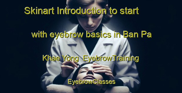 Skinart Introduction to start with eyebrow basics in Ban Pa Khae Yong | EyebrowTraining | EyebrowClasses | SkinartTraining-Thailand